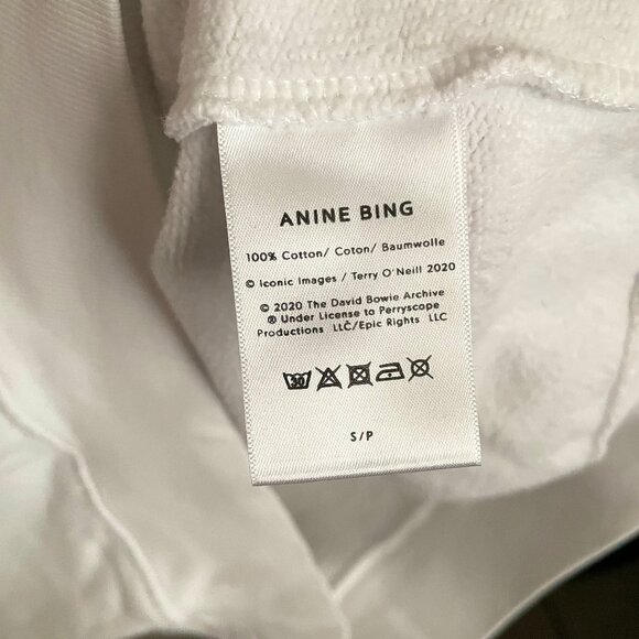 Anine Bing x Terry O'Neill David Bowie Ramona Sweatshirt - Picture 8 of 10
